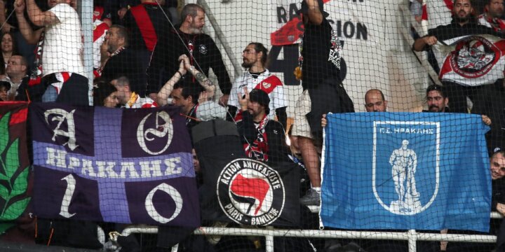 Ύψωσαν πανό του Ηρακλή οι φίλοι της Ράγιο Βαγιεκάνο